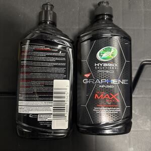 2 Pack Turtle Wax Hybrid Solutions Pro To The Max Wax Graphene Infused 14oz